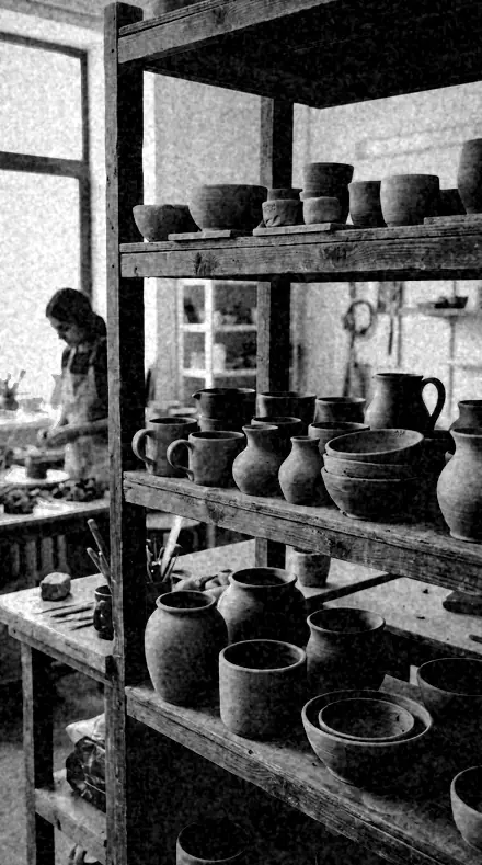Plate Camera applied to Terracotta, dark as the plate saw it