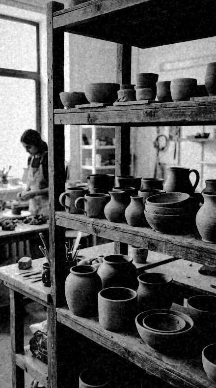 Ruby Dark applied to Terracotta, dark as the plate saw it