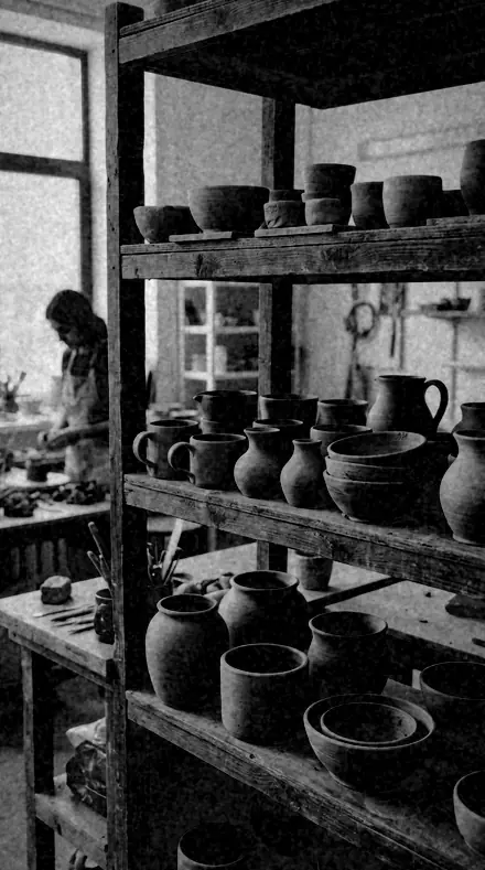 Brick Dark applied to Terracotta, dark as the plate saw it